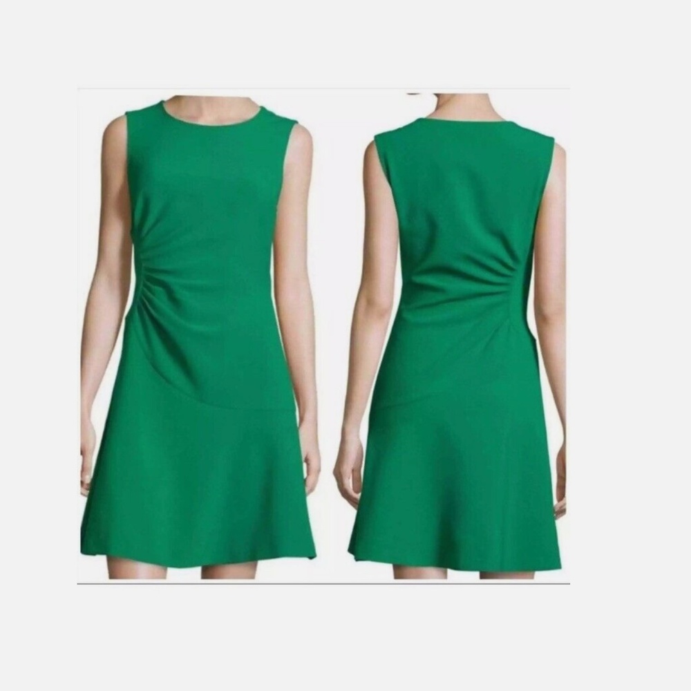 Diane Von Furstenberg DVF Dayna Stretch Crepe A-Line Fit and Flare Dress EUC!
